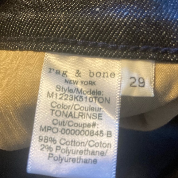 Rag And Bone Men’s Jeans - Picture 7 of 7